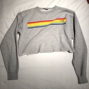 Brandy Melville cropped sweatshirt